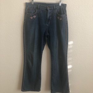 Ralph Lauren Embroidered Jeans